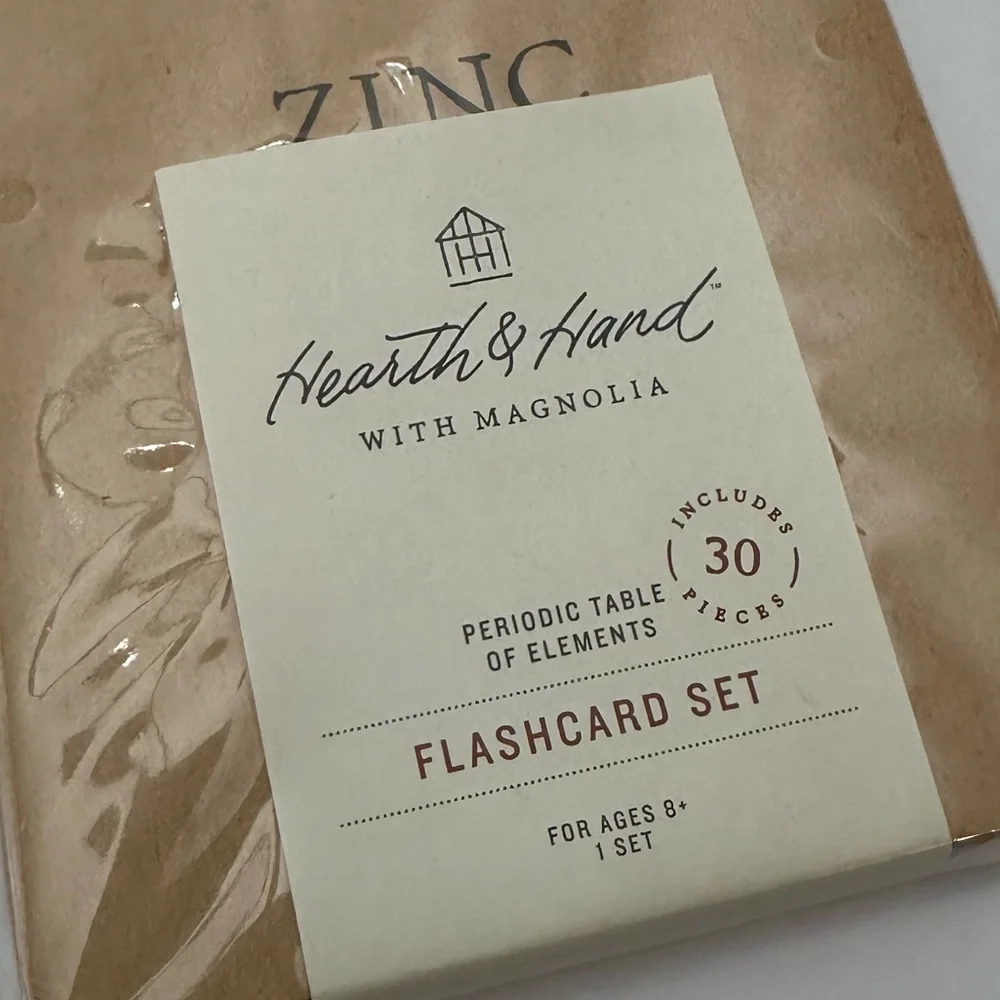 Hearth & Hand with Magnolia Periodic Table of Elements Flashcard Set